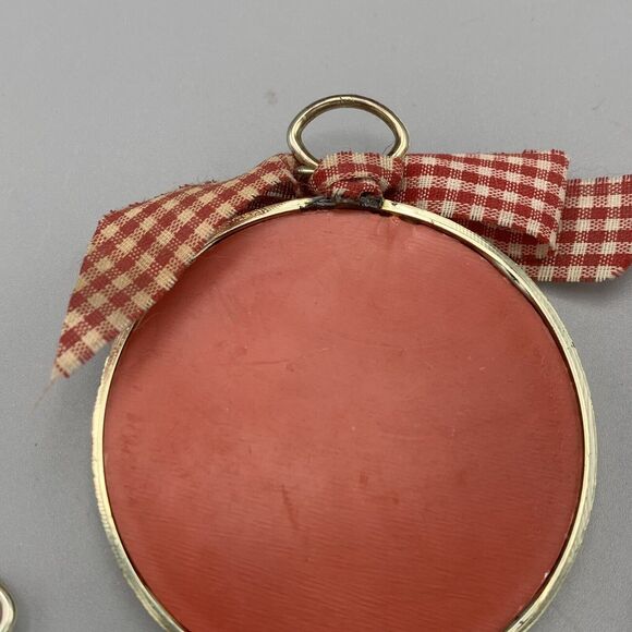 Vtg 3 Framed Cross Stitch Ornaments Nutcracker Ballet Mouse Christmas Friendship - Picture 5 of 10